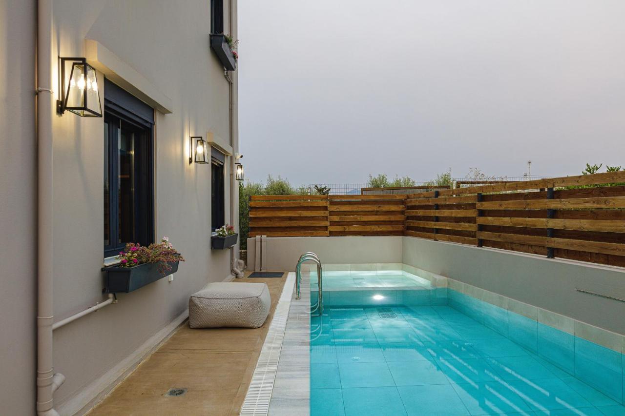 Iron Villas - Nefeli&Oniros, By ThinkVilla Pangalochori Exterior foto