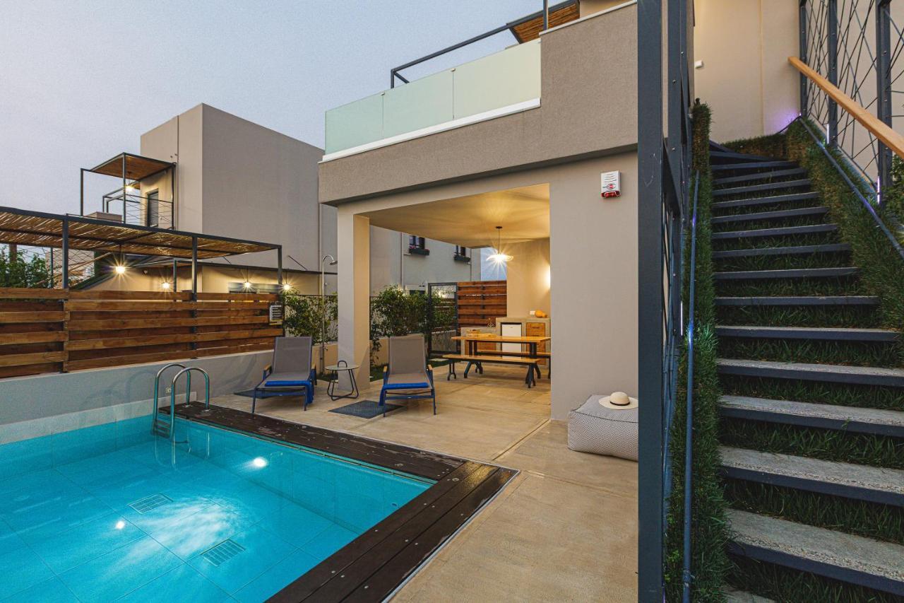 Iron Villas - Nefeli&Oniros, By ThinkVilla Pangalochori Exterior foto
